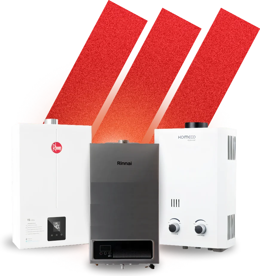 Aquecedores a gás para instalação e manutenção no Rio de Janeiro